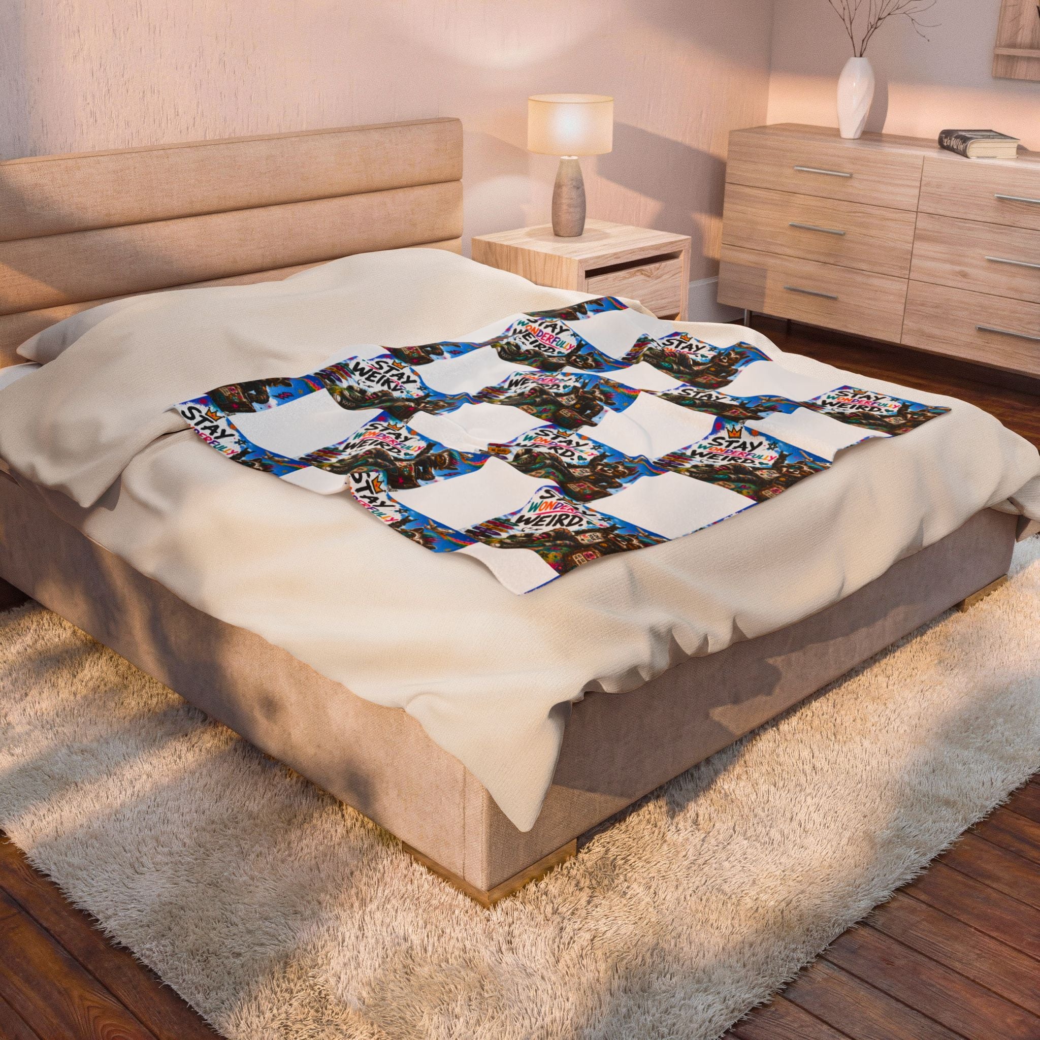 Ziggy the Raccoon Blanket