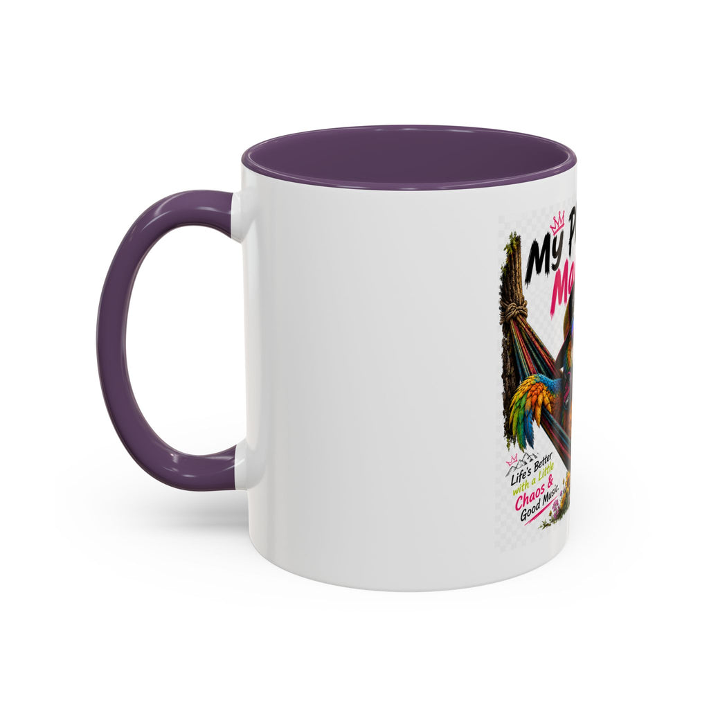 Remix the Parrot "My Playlist Made me do it" Coffee Mug