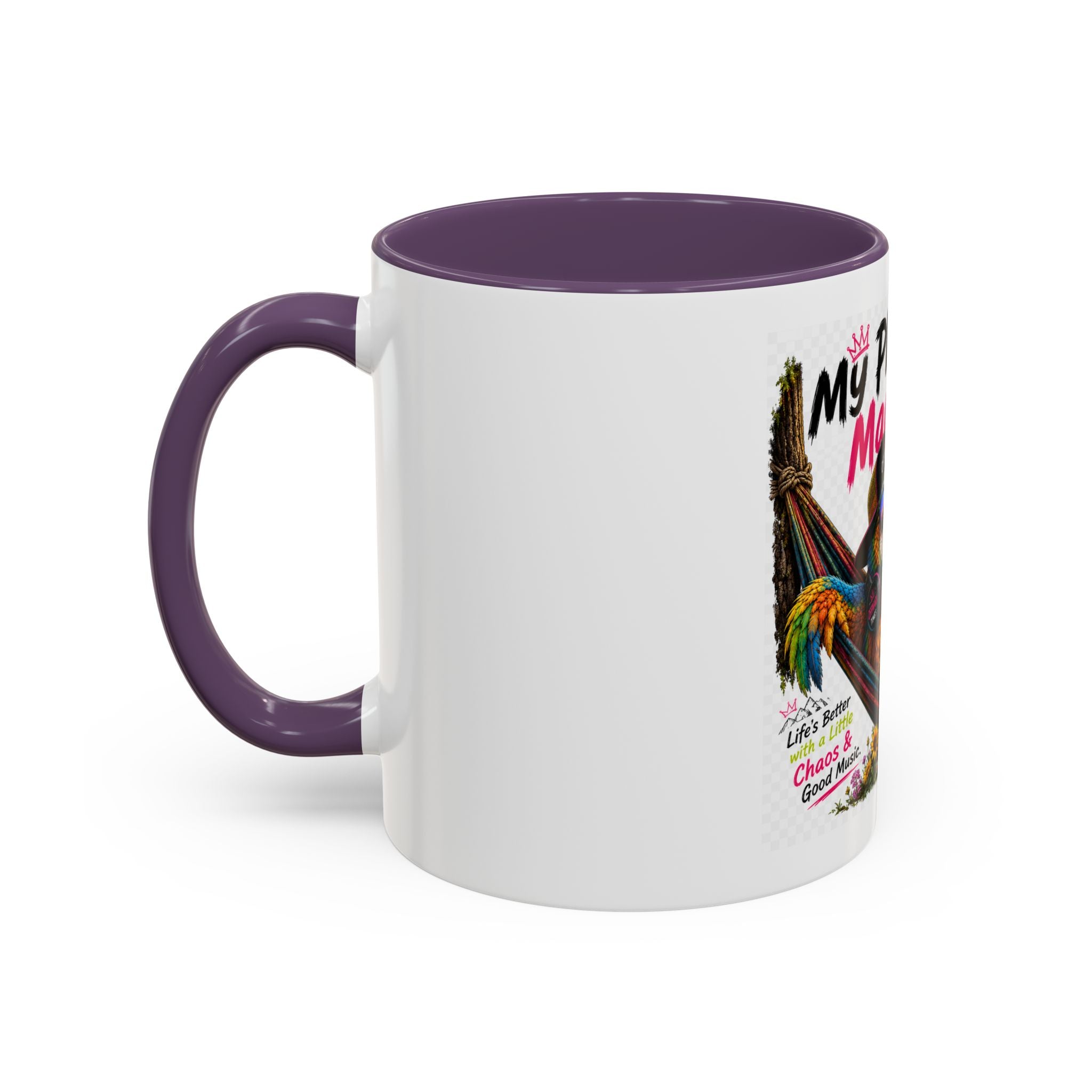 Remix the Parrot "My Playlist Made me do it" Coffee Mug