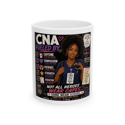 Nurses Are Heroes Ceramic Mug – Inspirational Tribute Coffee Cup (11oz/15oz)