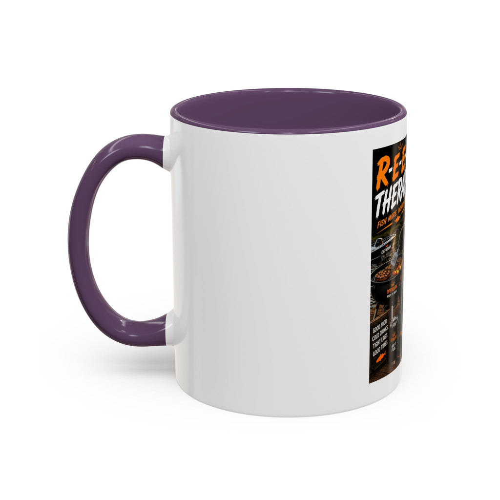 RIP the Panda Bear "R-E-E-L Therapy" Mug