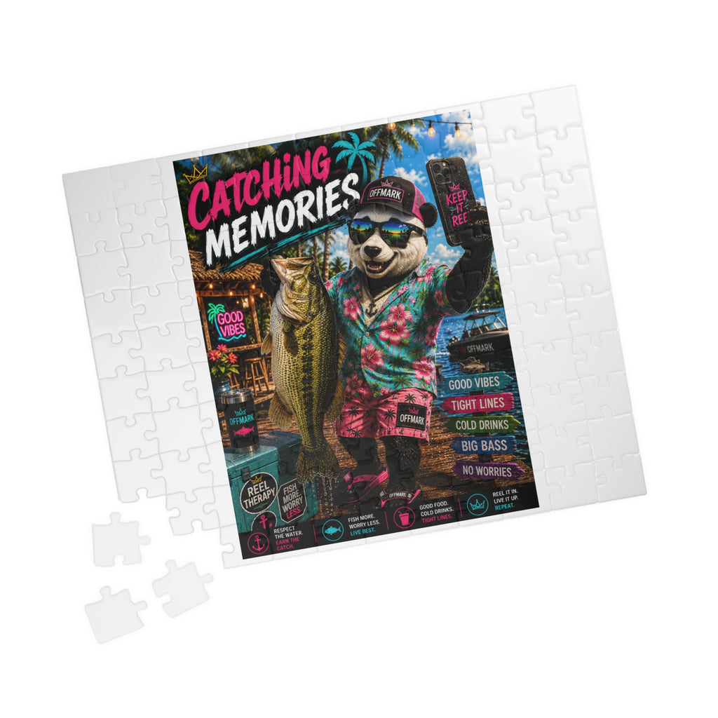 Catching Memories Fishing Puzzle-RIP the Panda Bear