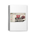 Spiral Notebook — "37 Tabs Open, My Brain" Humorous Productivity Journal