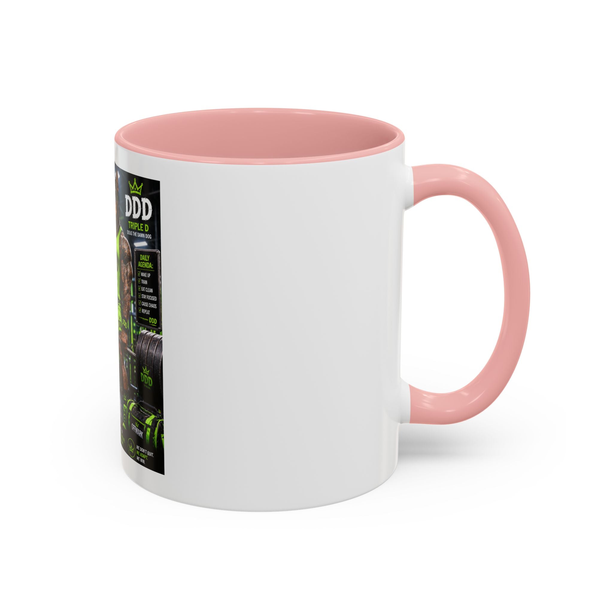 DDD (Doug the Damn Dog) "I Lift Things On Purpose" Coffee Mug