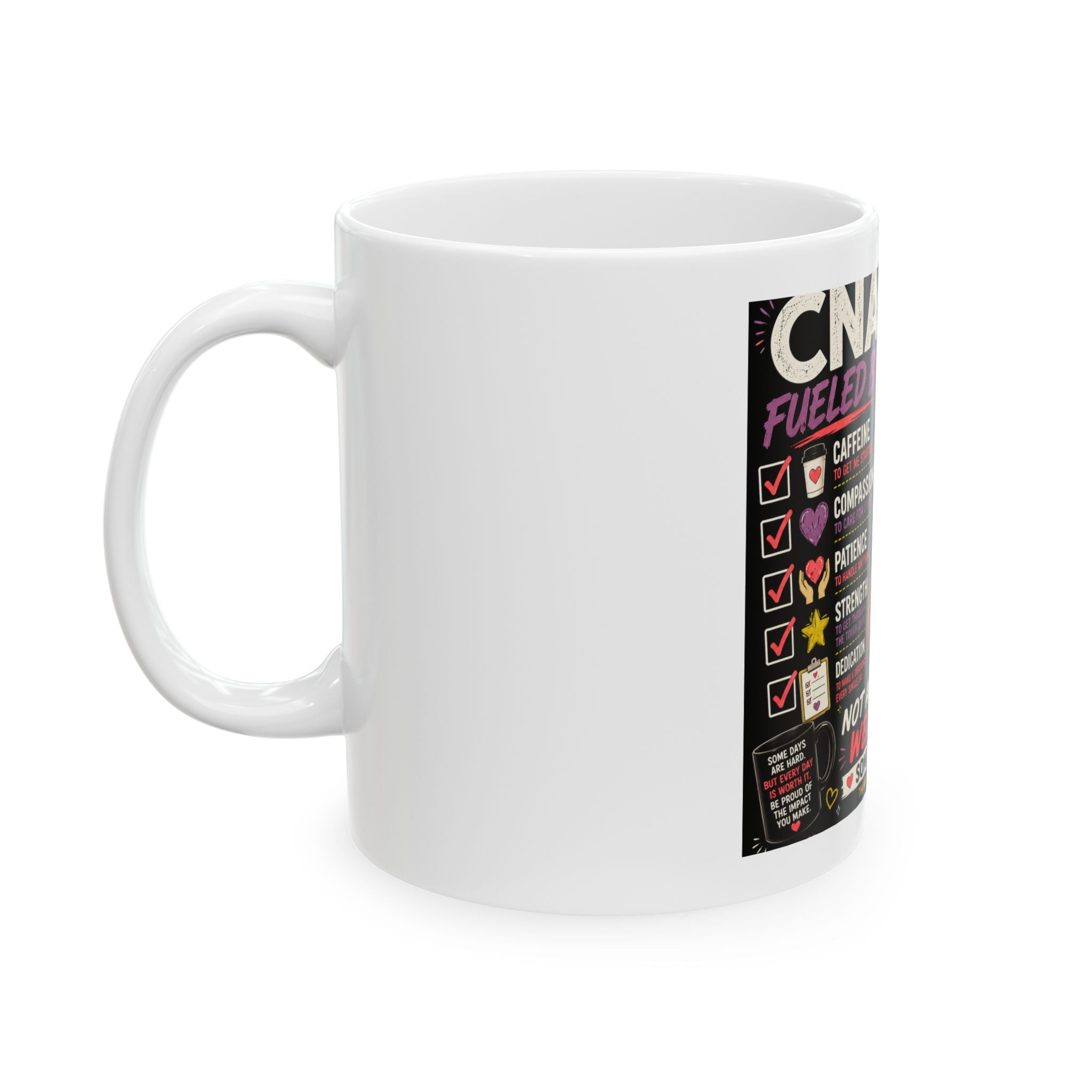 Nurses Are Heroes Ceramic Mug