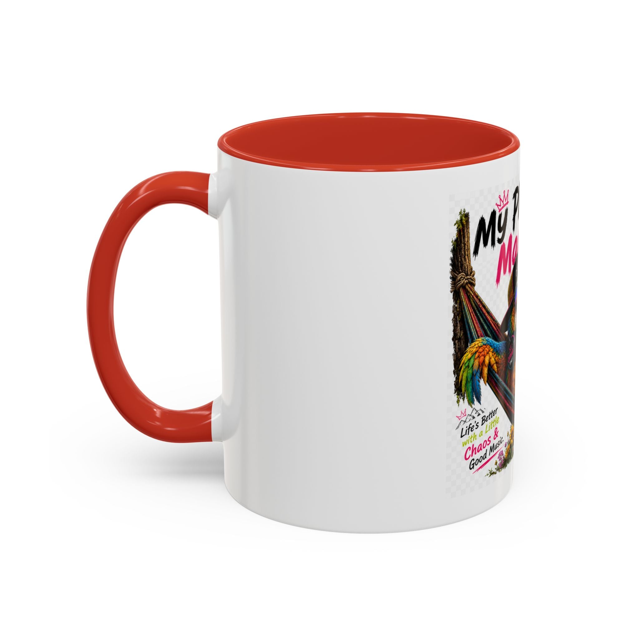 Remix the Parrot "My Playlist Made me do it" Coffee Mug