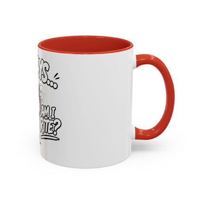 Mondays... Am I Rite? Grumpy Cat Accent Coffee Mug