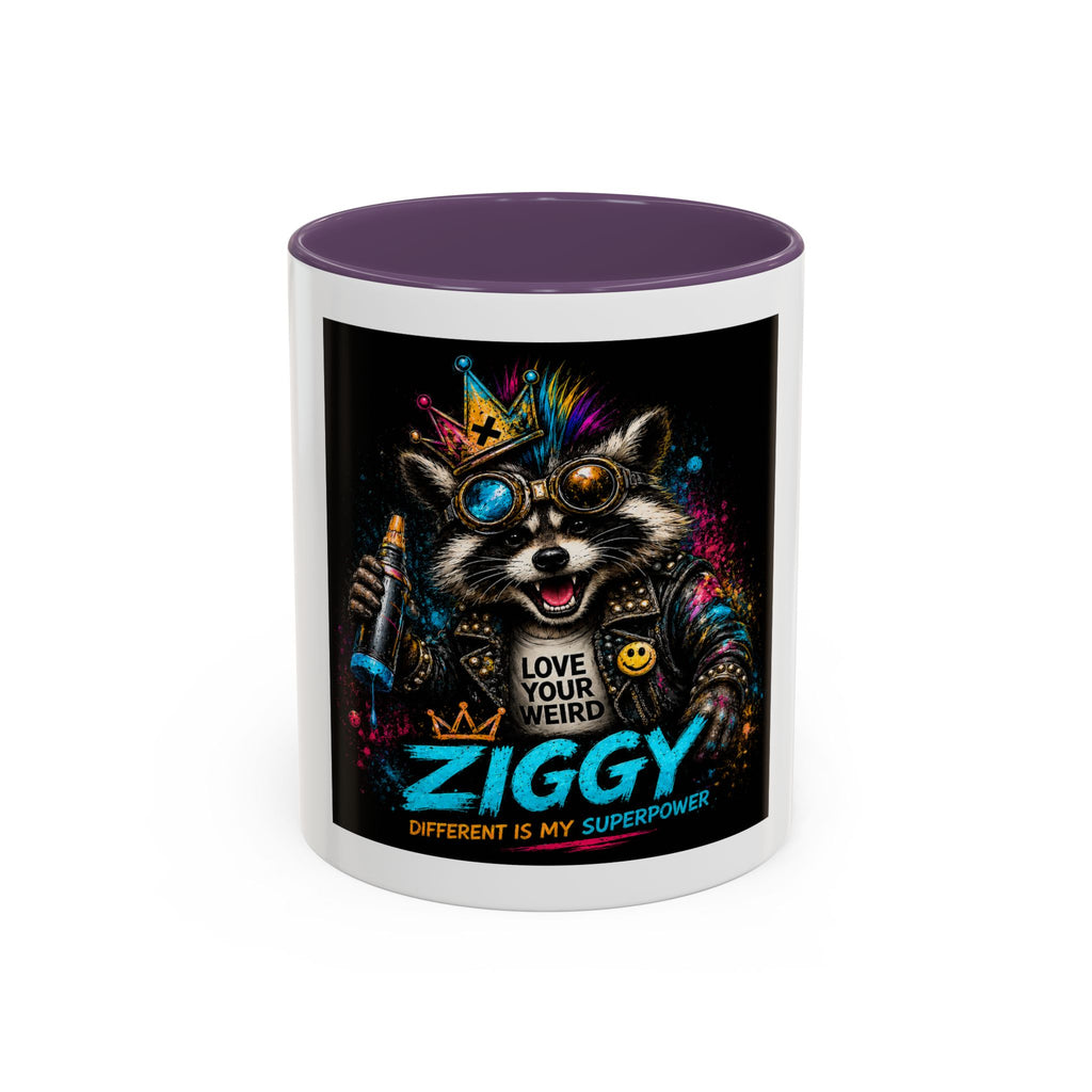 Coffee Mug — Ziggy Raccoon 'Love Your Weird'