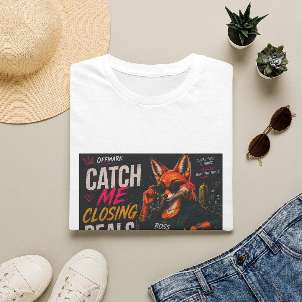 Catch Me Closing Deals Fox Graphic T-Shirt Vixen
