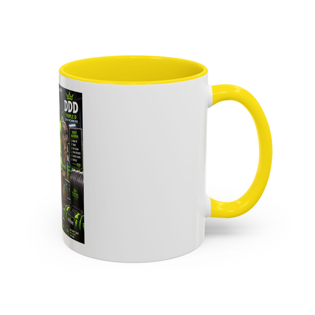 DDD (Doug the Damn Dog) "I Lift Things On Purpose" Coffee Mug
