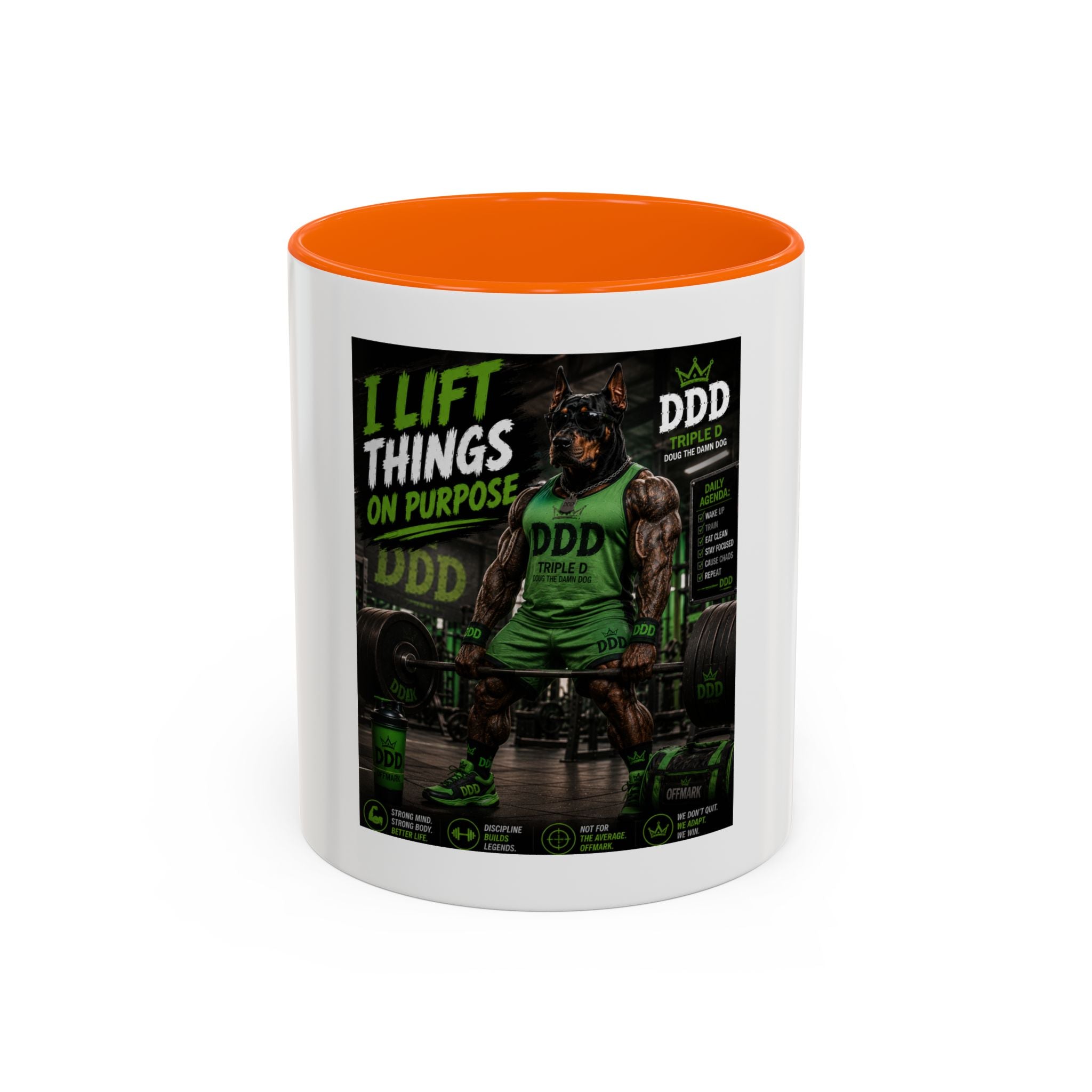 I Lift Things On Purpose Coffee Mug — DDD