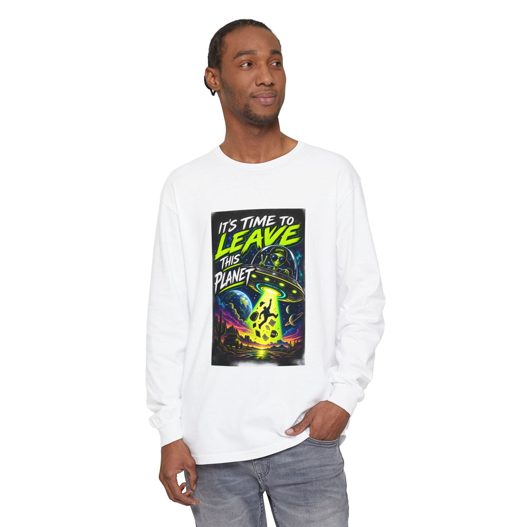 It's Time to Leave This Planet Long Sleeve Tee