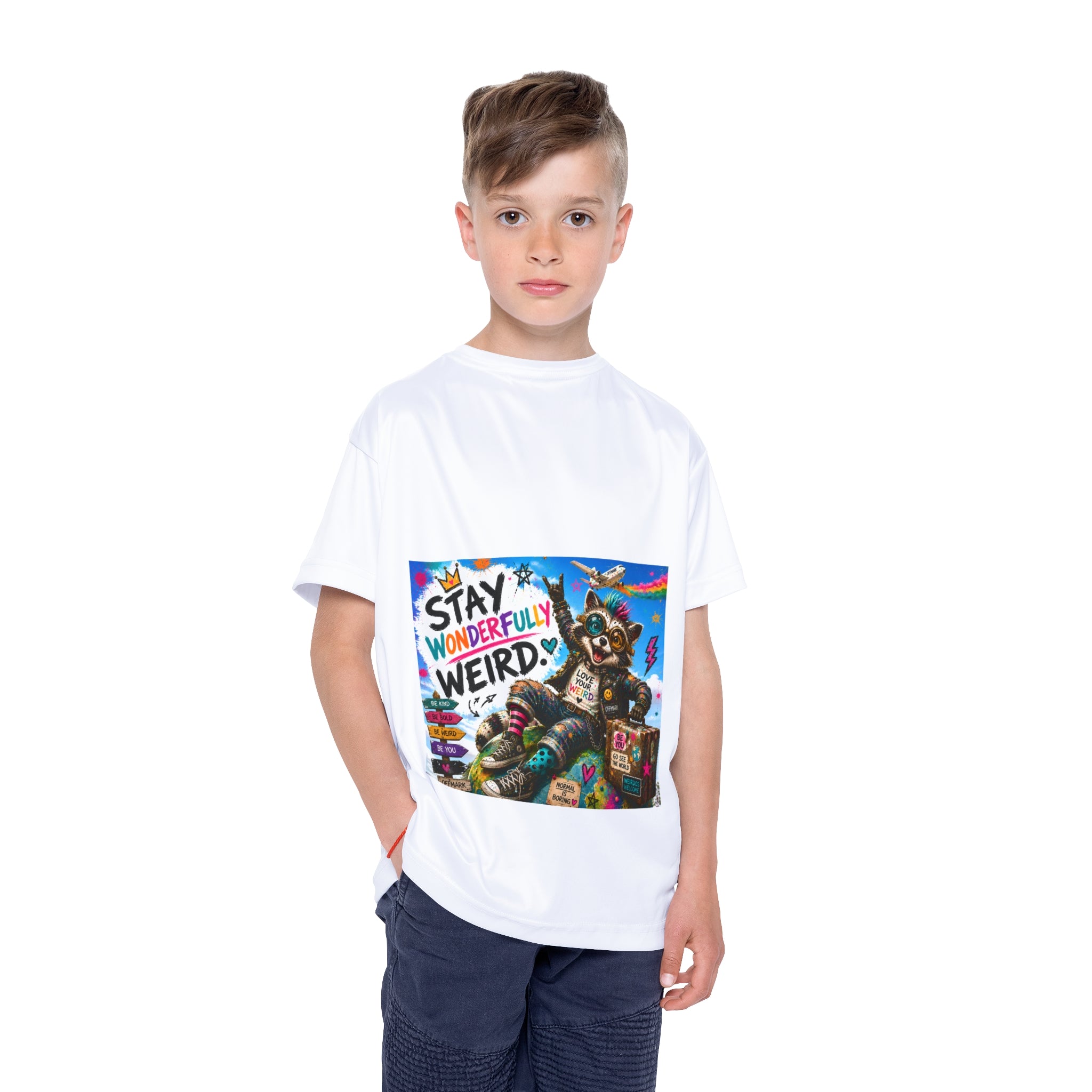Ziggy the Raccoon-"Stay Wonderfully Weird' Tee