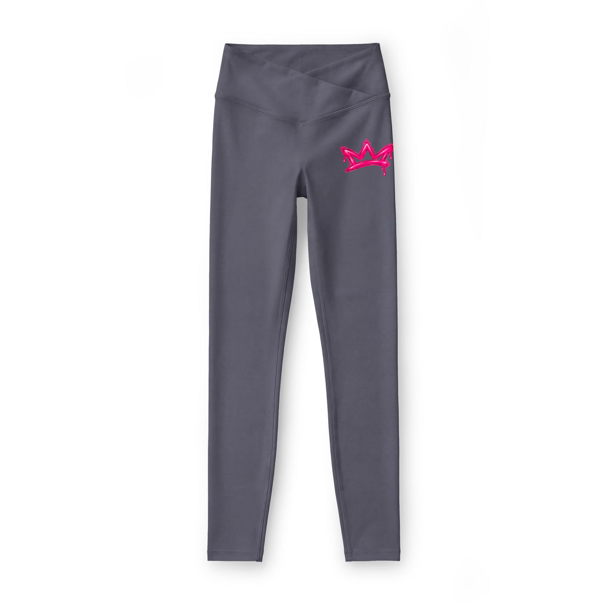 Women’s Luxe Leggings-pink offmark logo