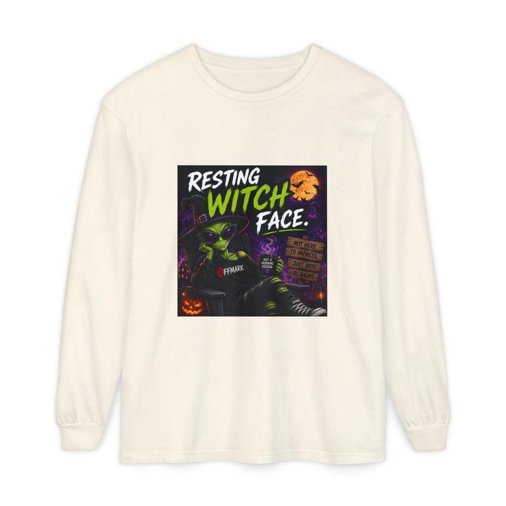 Unisex Garment-dyed Long Sleeve T-Shirt