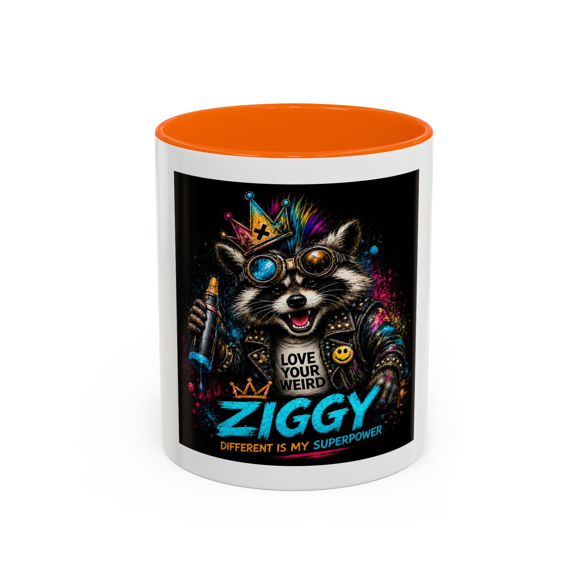 Coffee Mug — Ziggy Raccoon 'Love Your Weird'