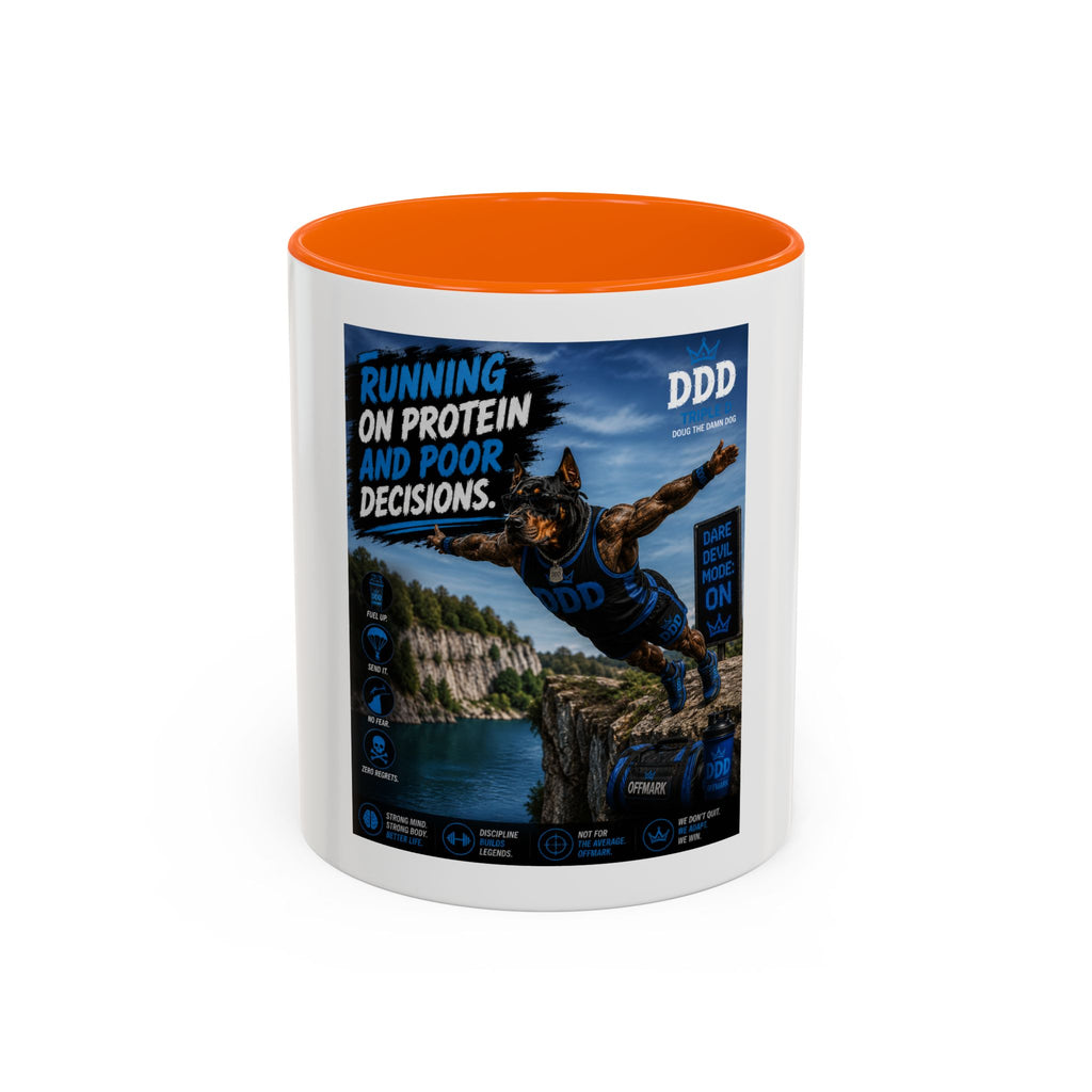 Running on Protein Coffee Mug  DDD