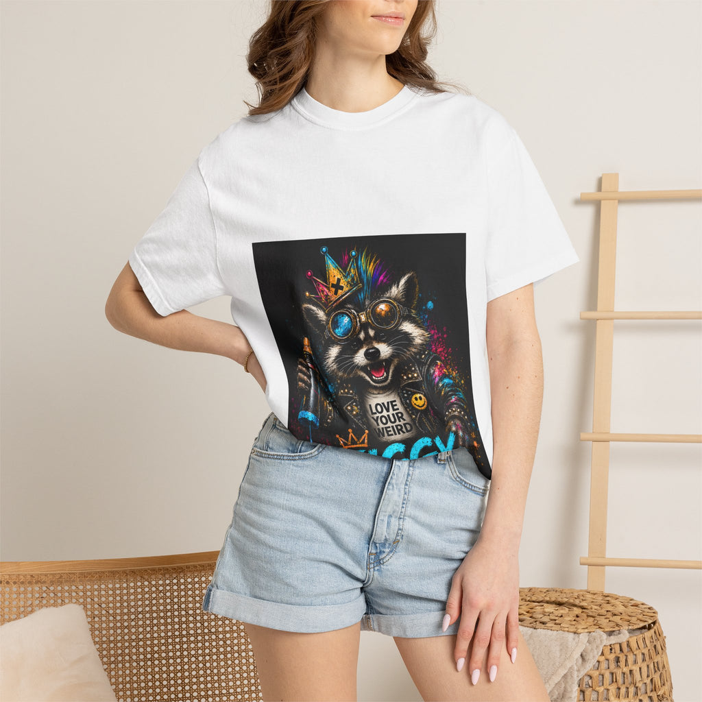 Ziggy the Raccoon-“Perfect Is Boring” Tee