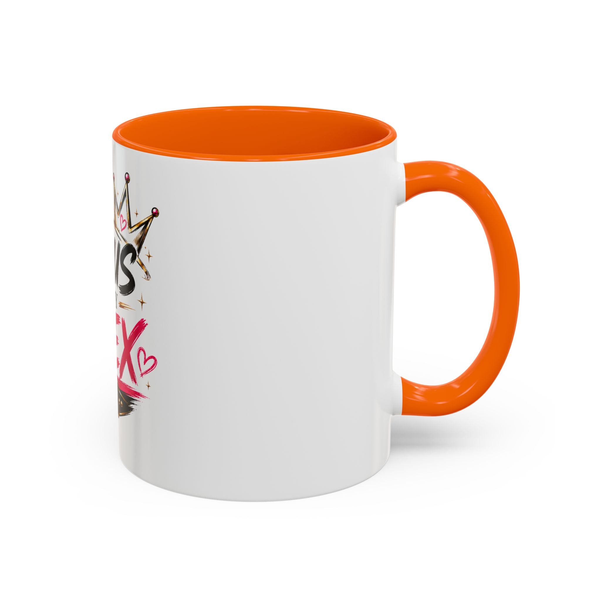 Focus Is My Flex Accent Coffee Mug — Vixen the Foxxy Boss
