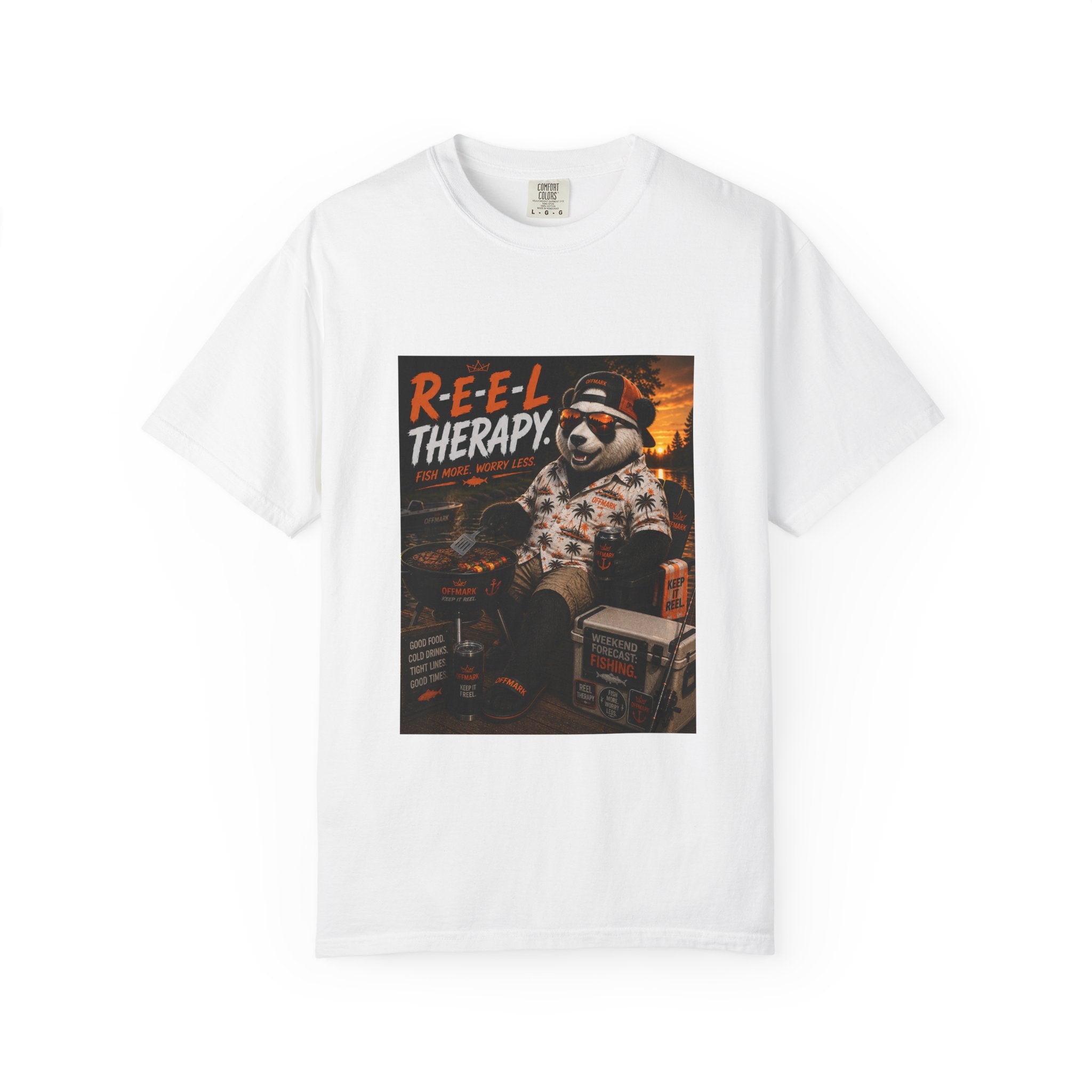 Reel Therapy Fishing T-Shirt – RIP the Panda Bear