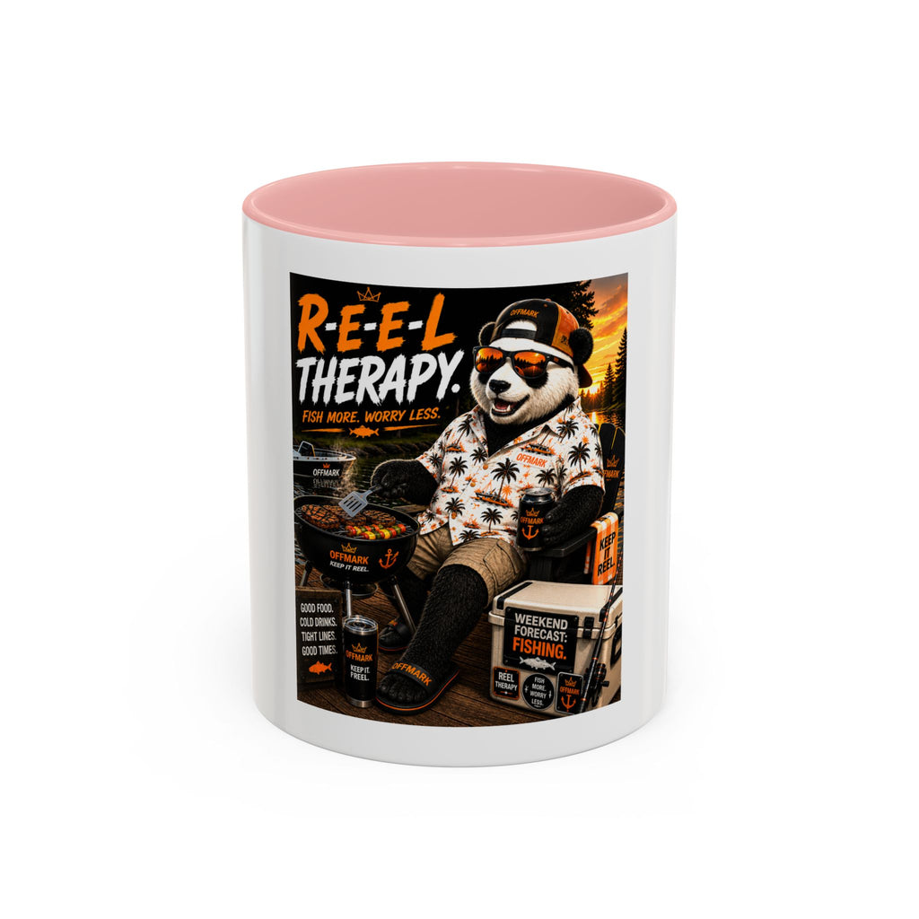 RIP the Panda Bear "R-E-E-L Therapy" Mug