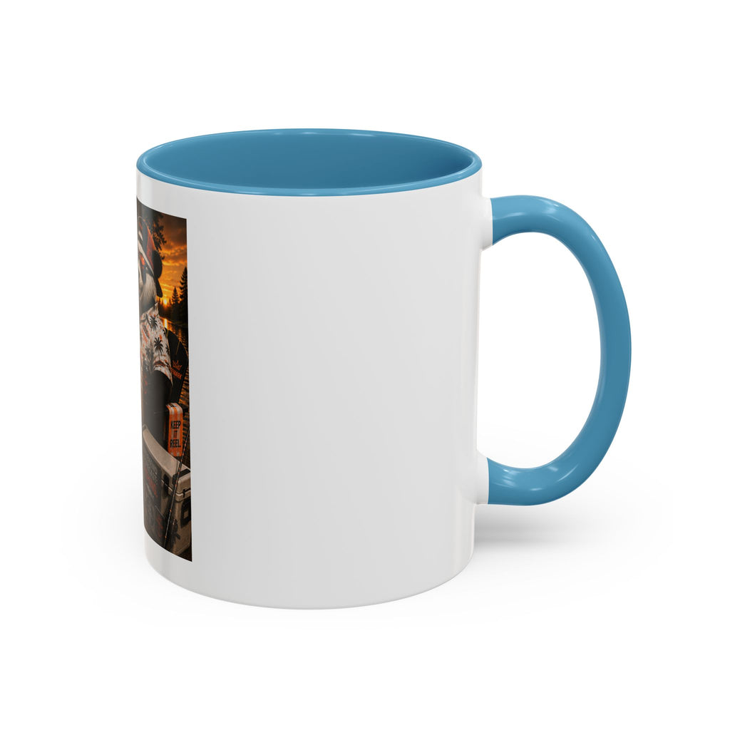 "R-E-E-L Therapy" Fishing RIP the Panda Bear Mug