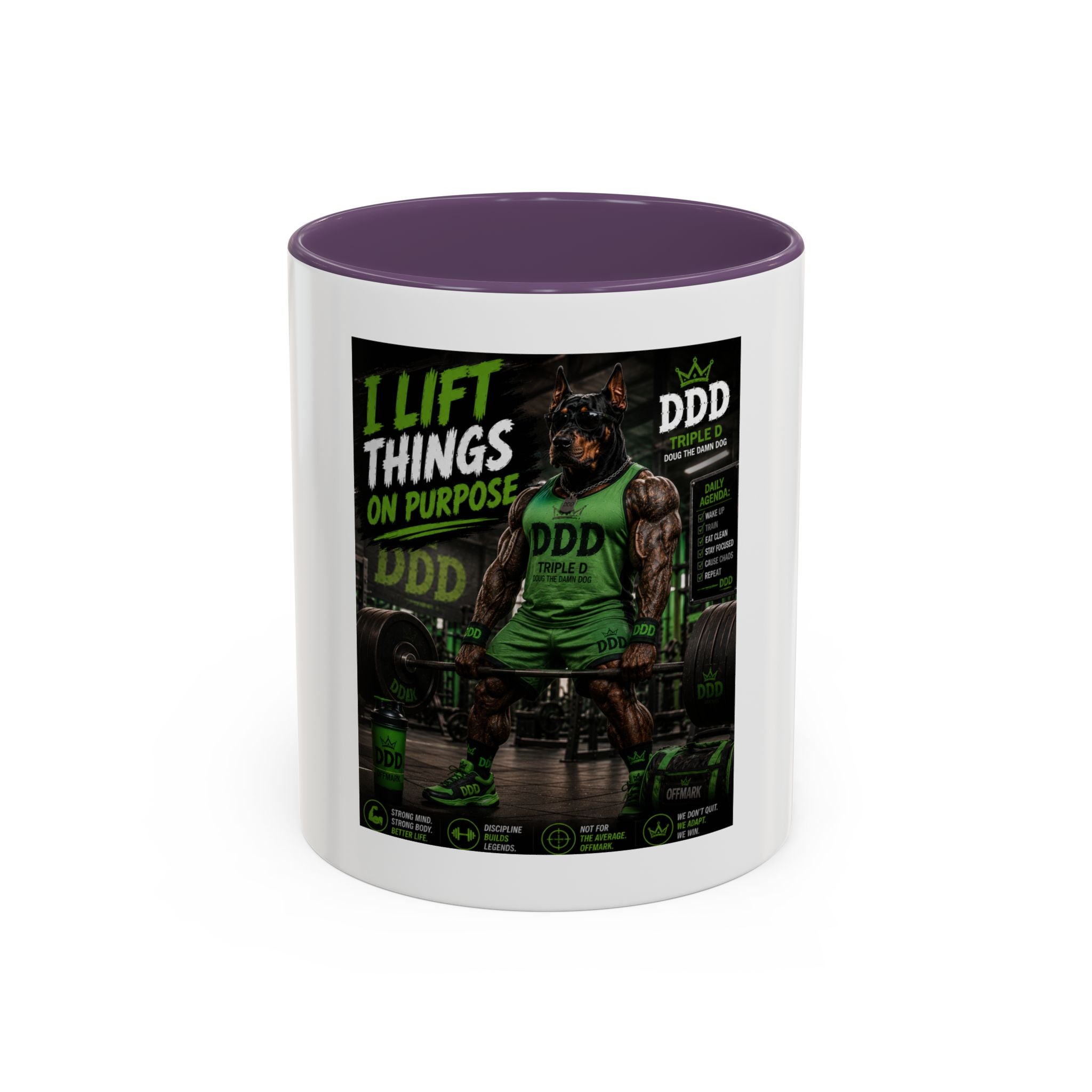 I Lift Things On Purpose Coffee Mug — DDD