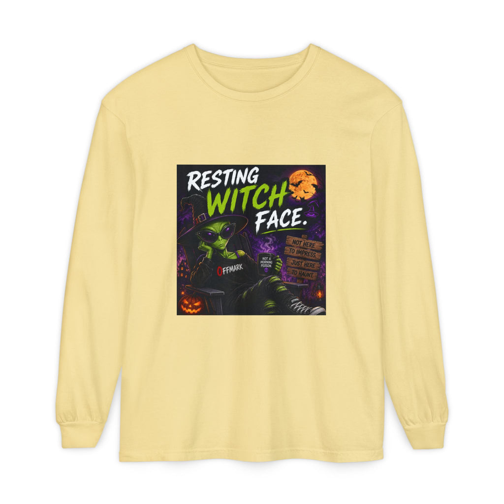 Unisex Garment-dyed Long Sleeve T-Shirt