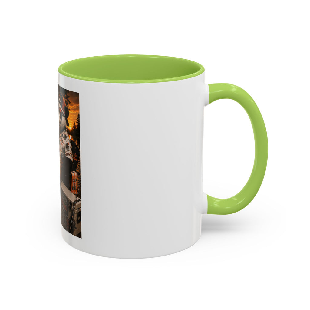 "R-E-E-L Therapy" Fishing RIP the Panda Bear Mug