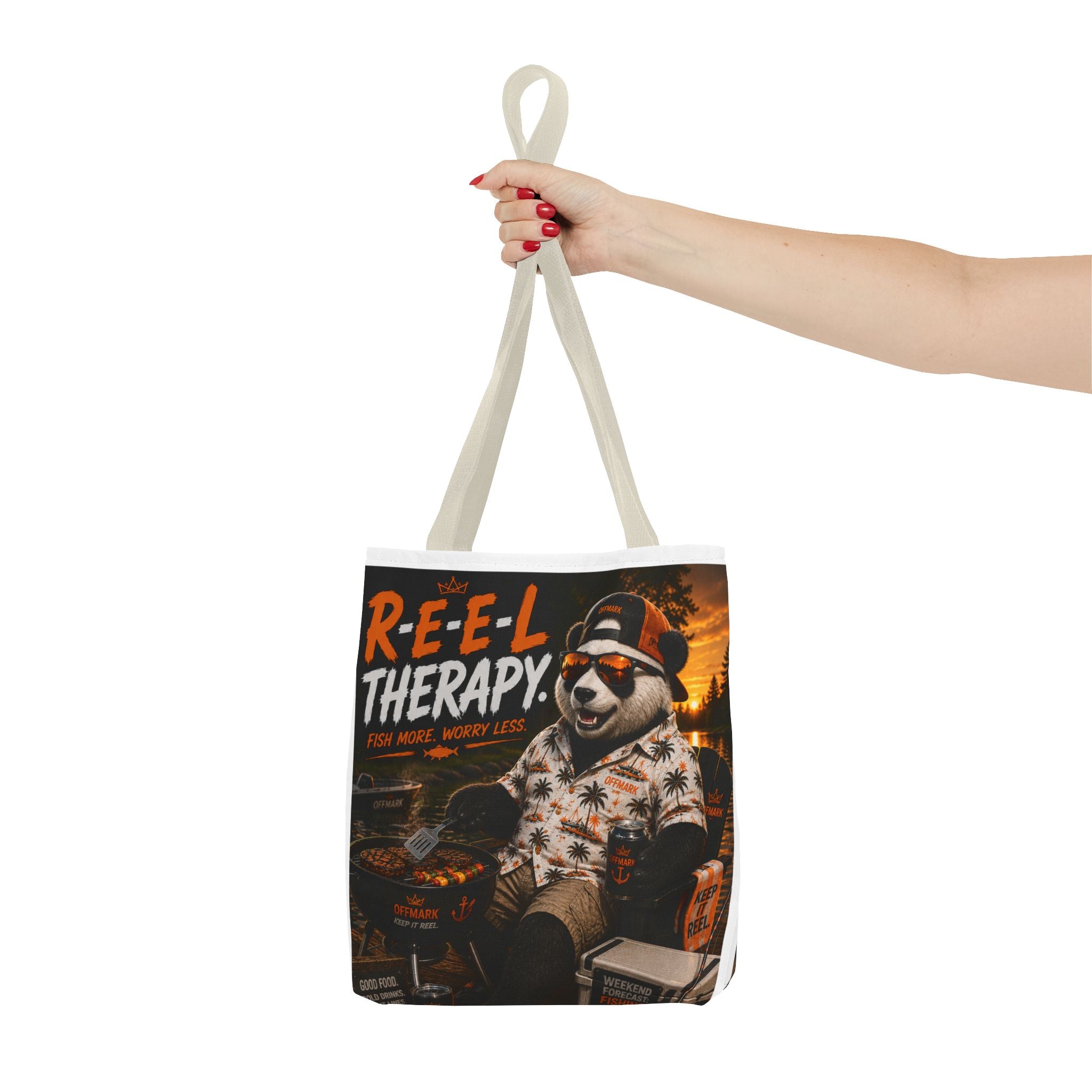"Reel Therapy" RIP the Panda Tote