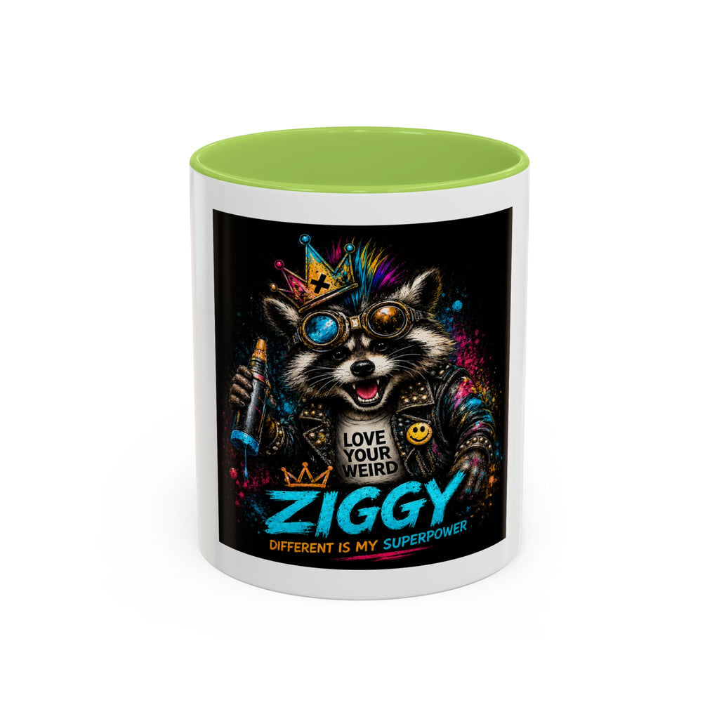 Coffee Mug — Ziggy Raccoon 'Love Your Weird'
