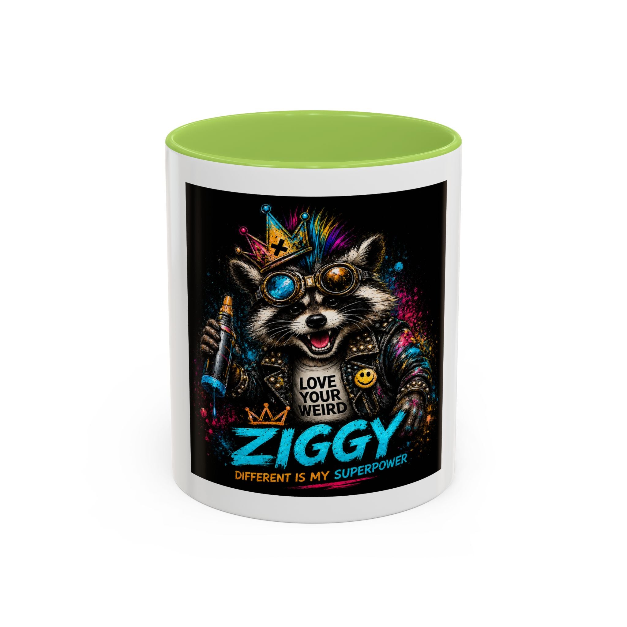 Coffee Mug — Ziggy Raccoon 'Love Your Weird'