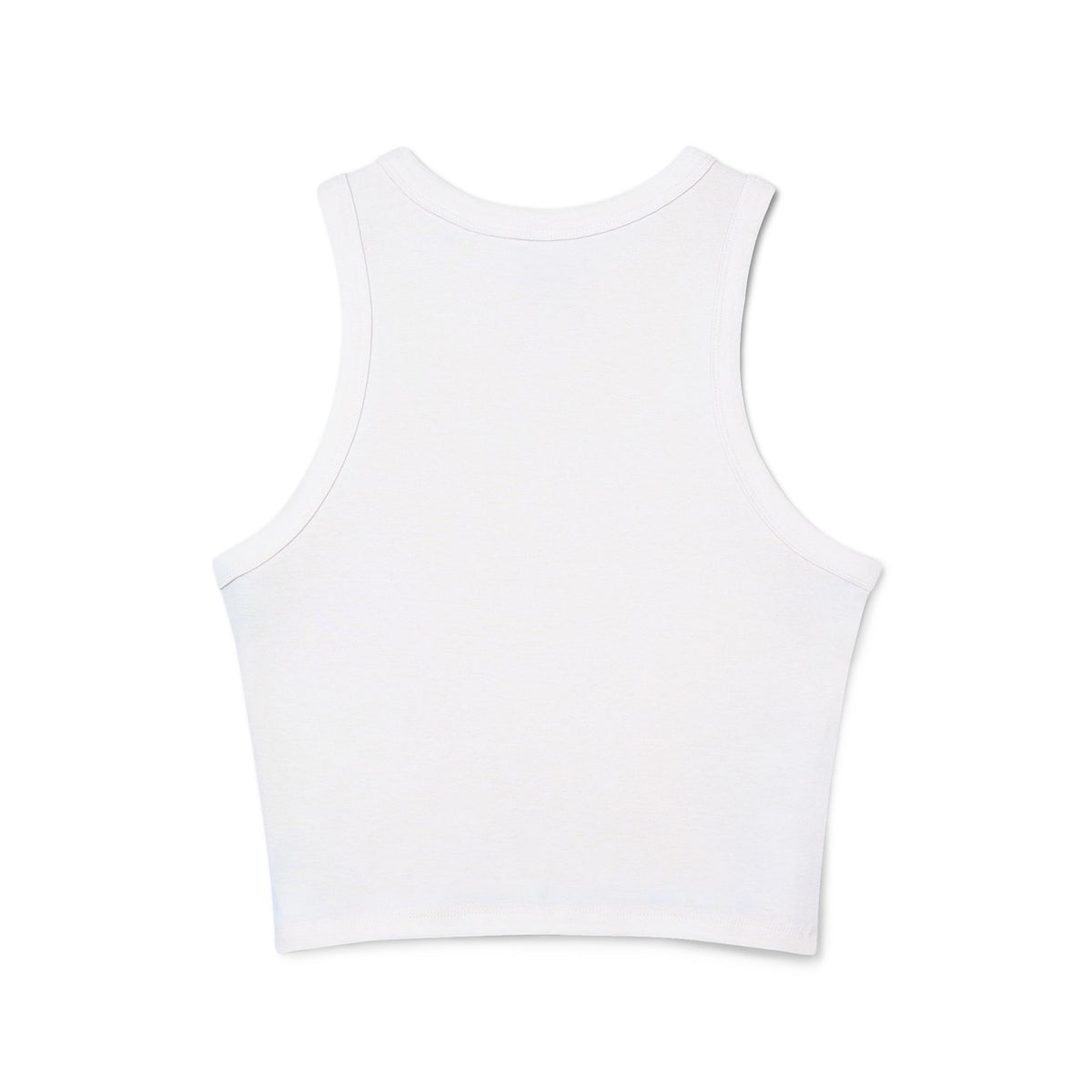 Witch Tank Top - "Resting Witch Face" Halloween Micro Rib Racer Tank