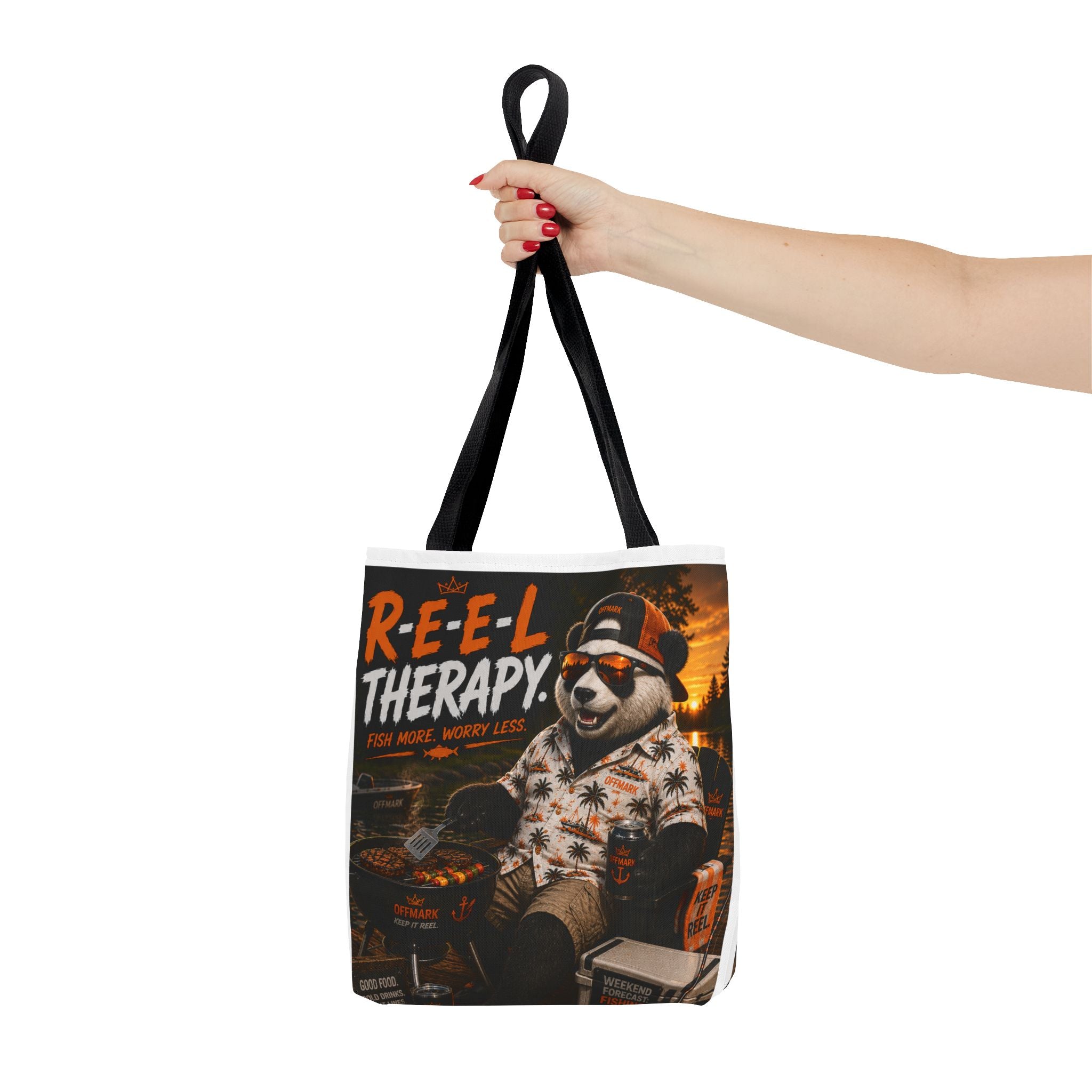"Reel Therapy" RIP the Panda Tote
