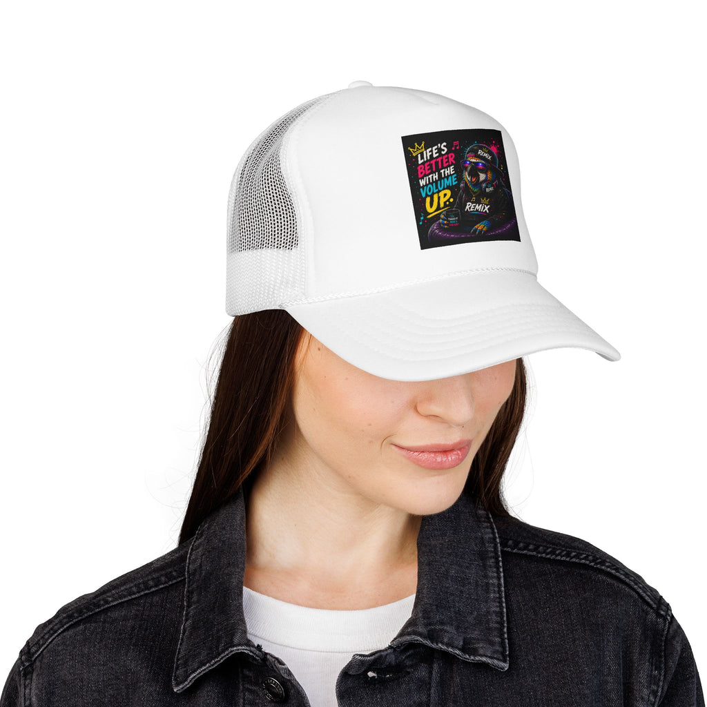 Remix the Parrot "Life's Better With The Volume Up" Hat