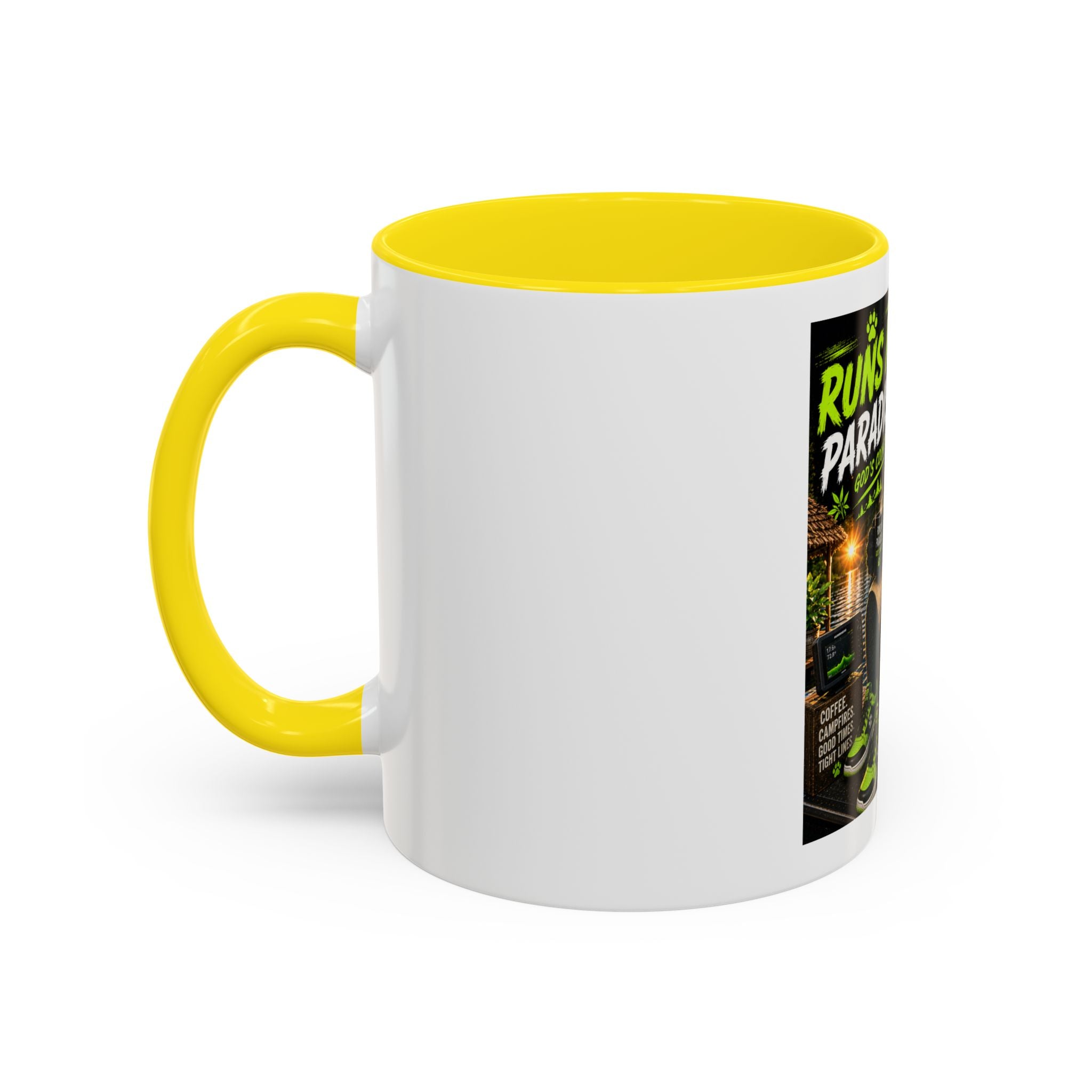 "Runs in Paradise" Coffee Mug — RIP The Panda Bear