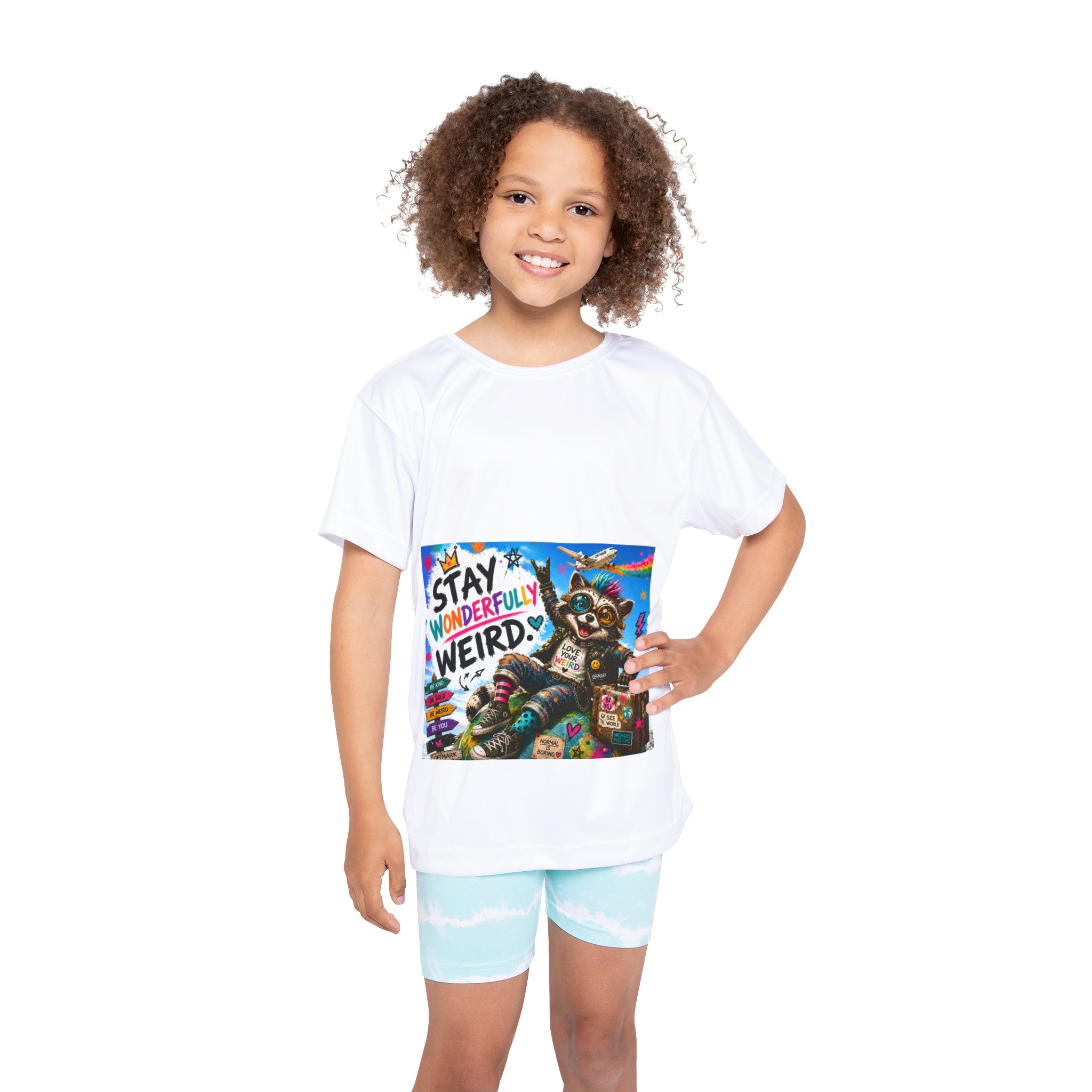 Ziggy the Raccoon-"Stay Wonderfully Weird' Tee