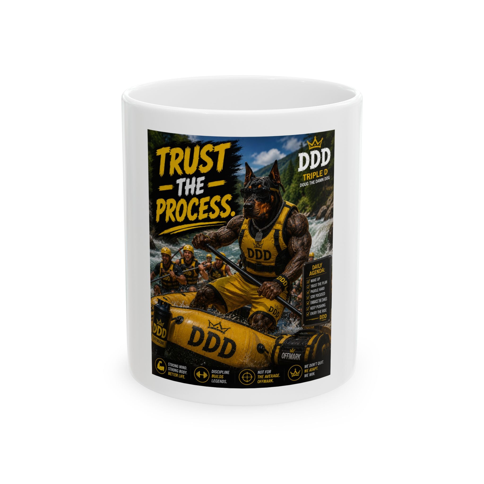 Trust The Process Ceramic Mug — DDD