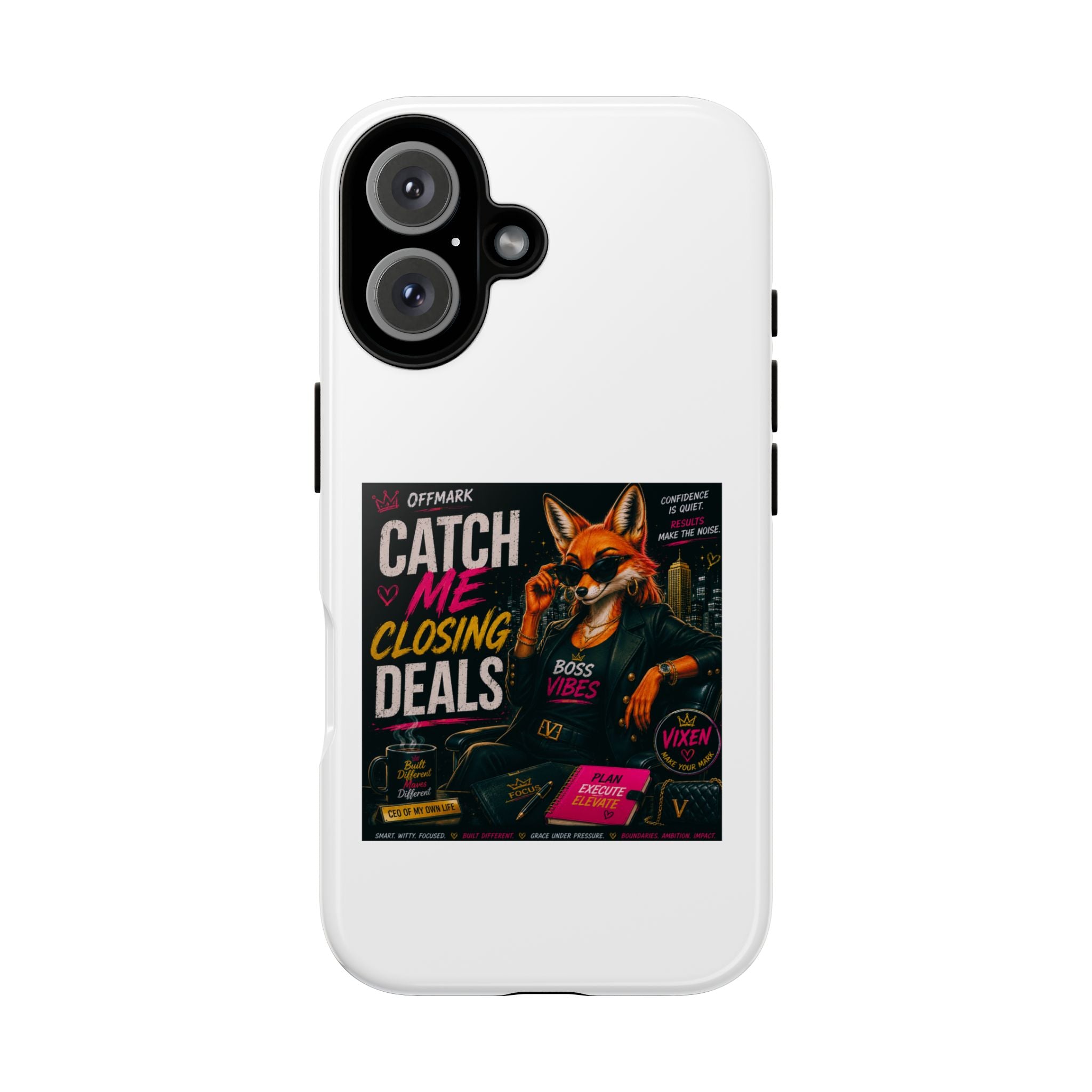 'Catch Me Closing Deals' Phone Case — Vixen
