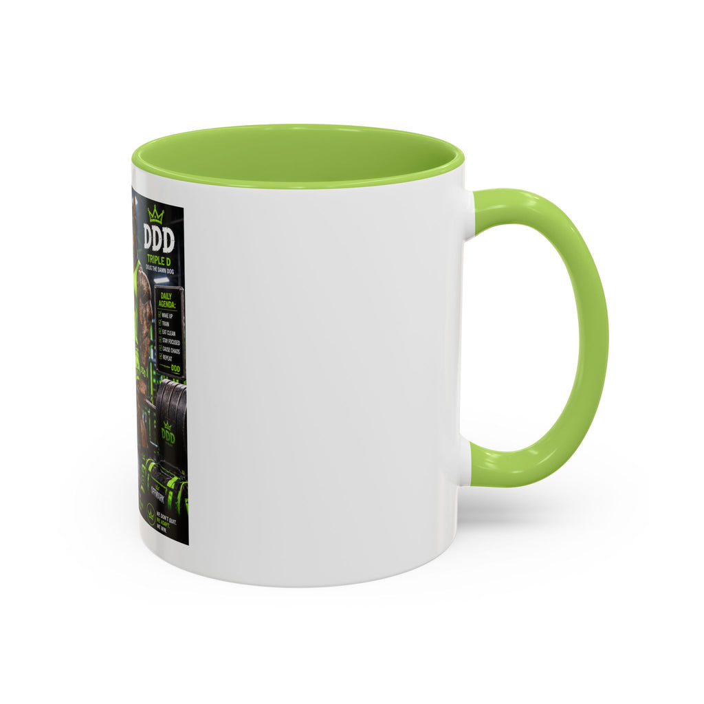 DDD (Doug the Damn Dog) "I Lift Things On Purpose" Coffee Mug