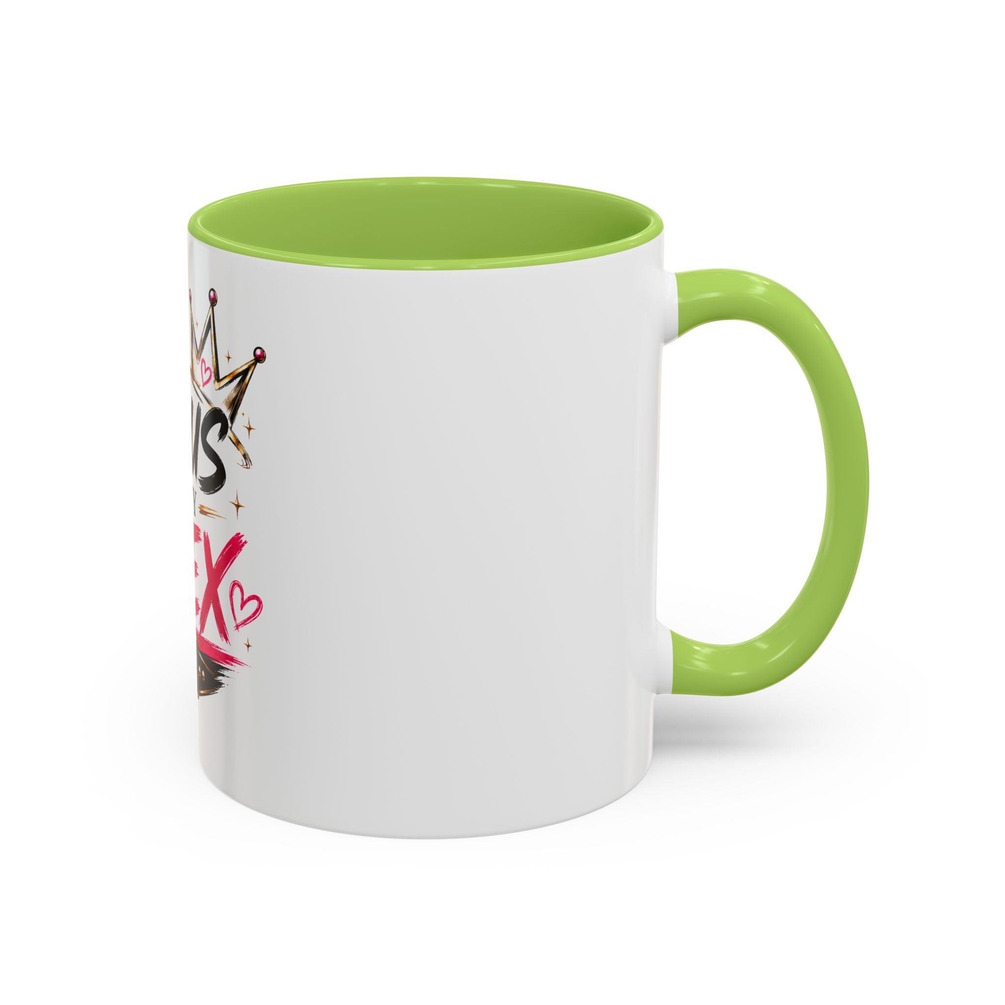 Focus Is My Flex Accent Coffee Mug — Vixen the Foxxy Boss