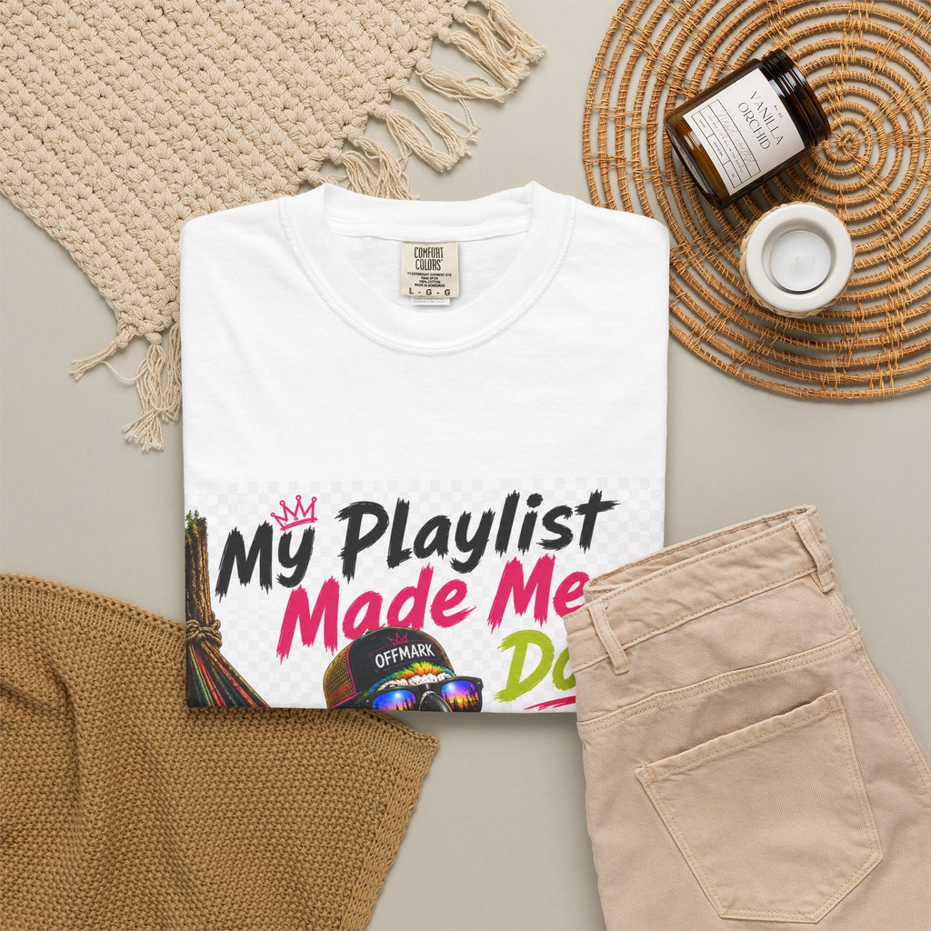 Remix the Parrot" My Playlist made me do it" T-Shirt