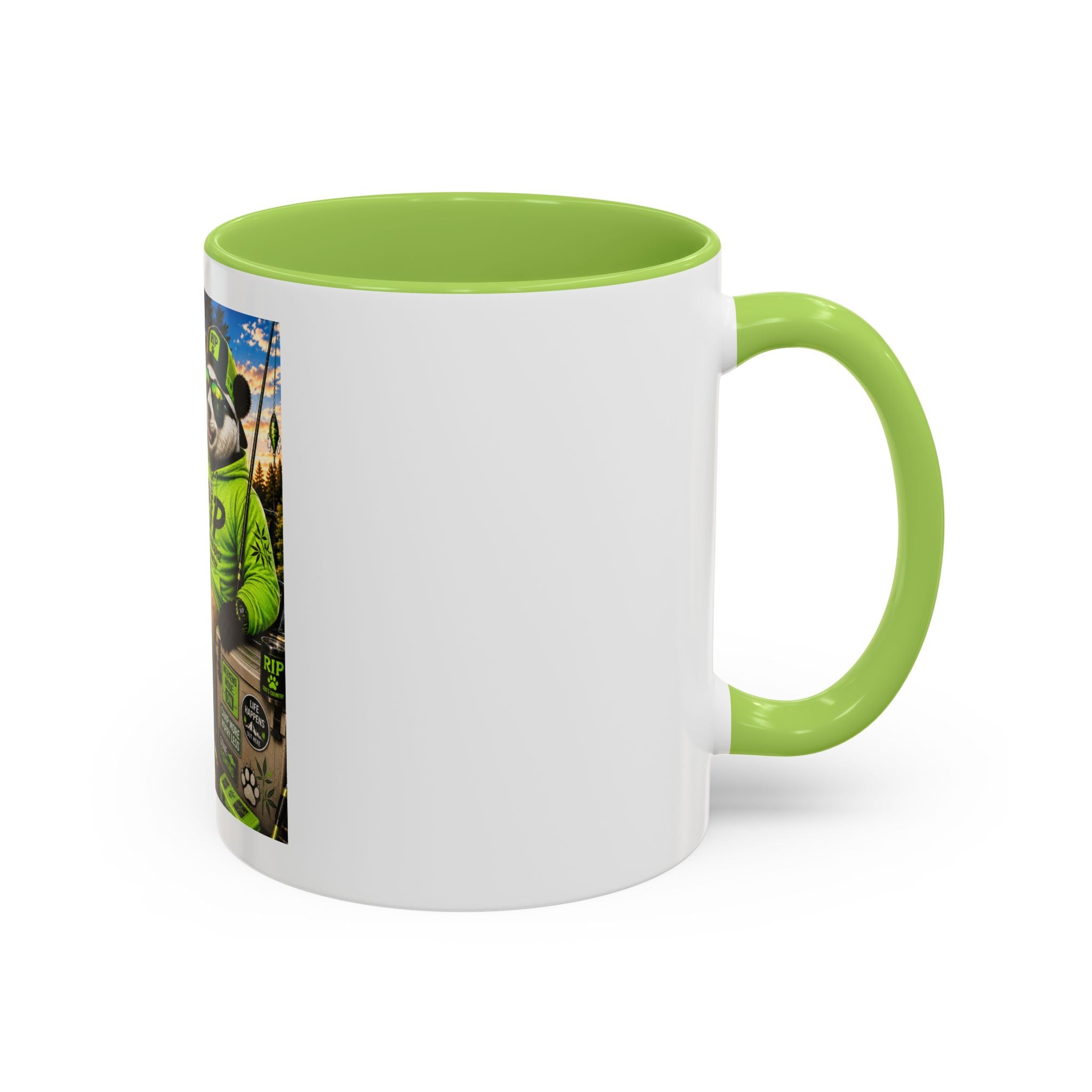 "Runs in Paradise" Coffee Mug — RIP The Panda Bear