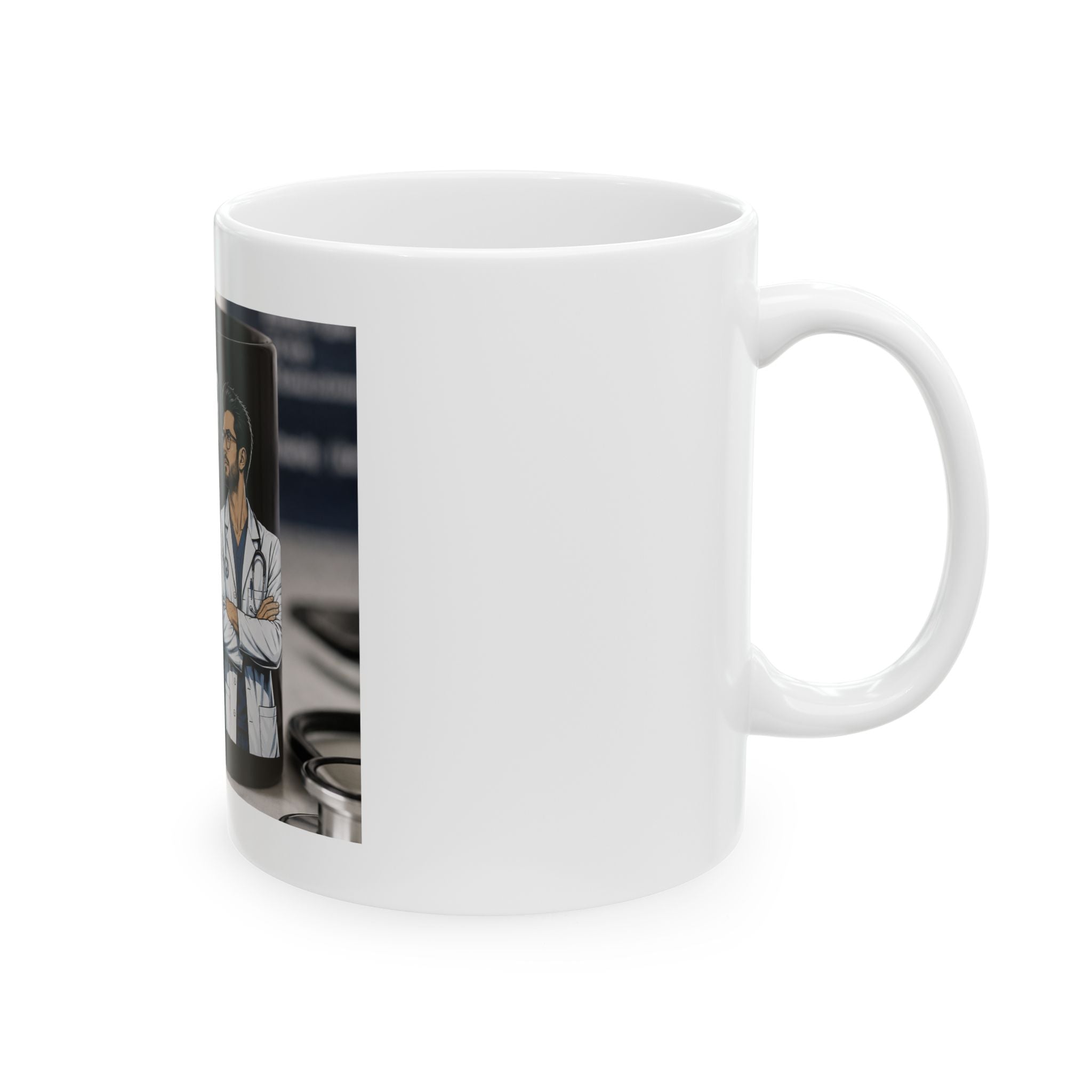 Doctor Mug – "Doctor Because Superhero Isn’t an Official Job Title" Ceramic Coffee Cup (11oz, 15oz)