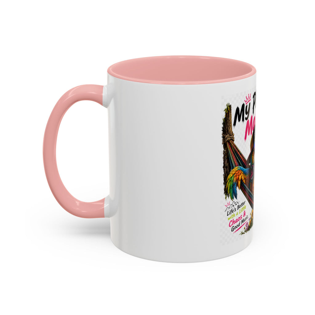 Remix the Parrot "My Playlist Made me do it" Coffee Mug