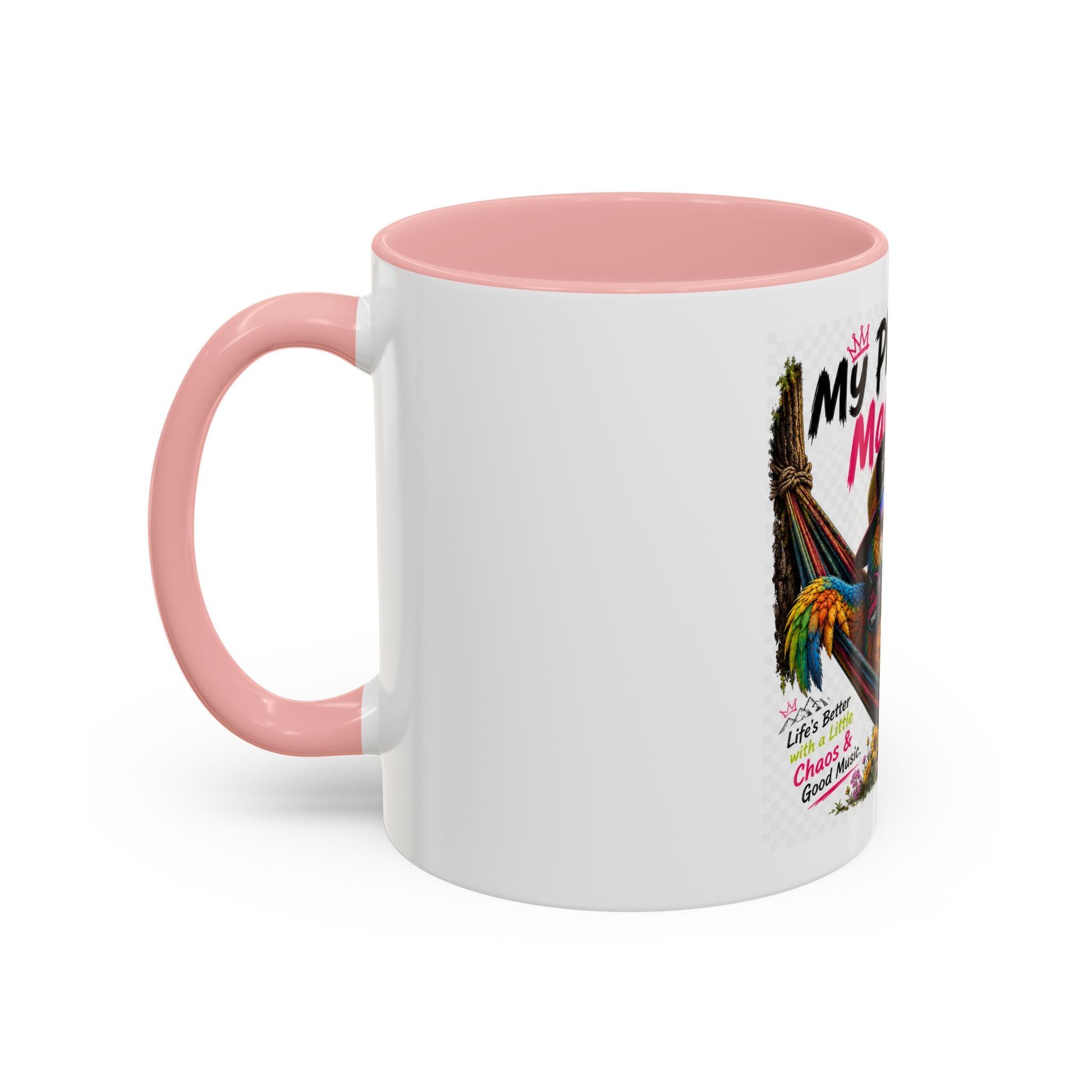 Remix the Parrot "My Playlist Made me do it" Coffee Mug