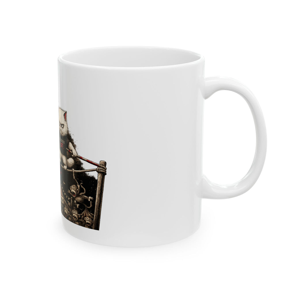 Murphy the Cat “Not My Circus, Still My Monkeys” Coffee Cup