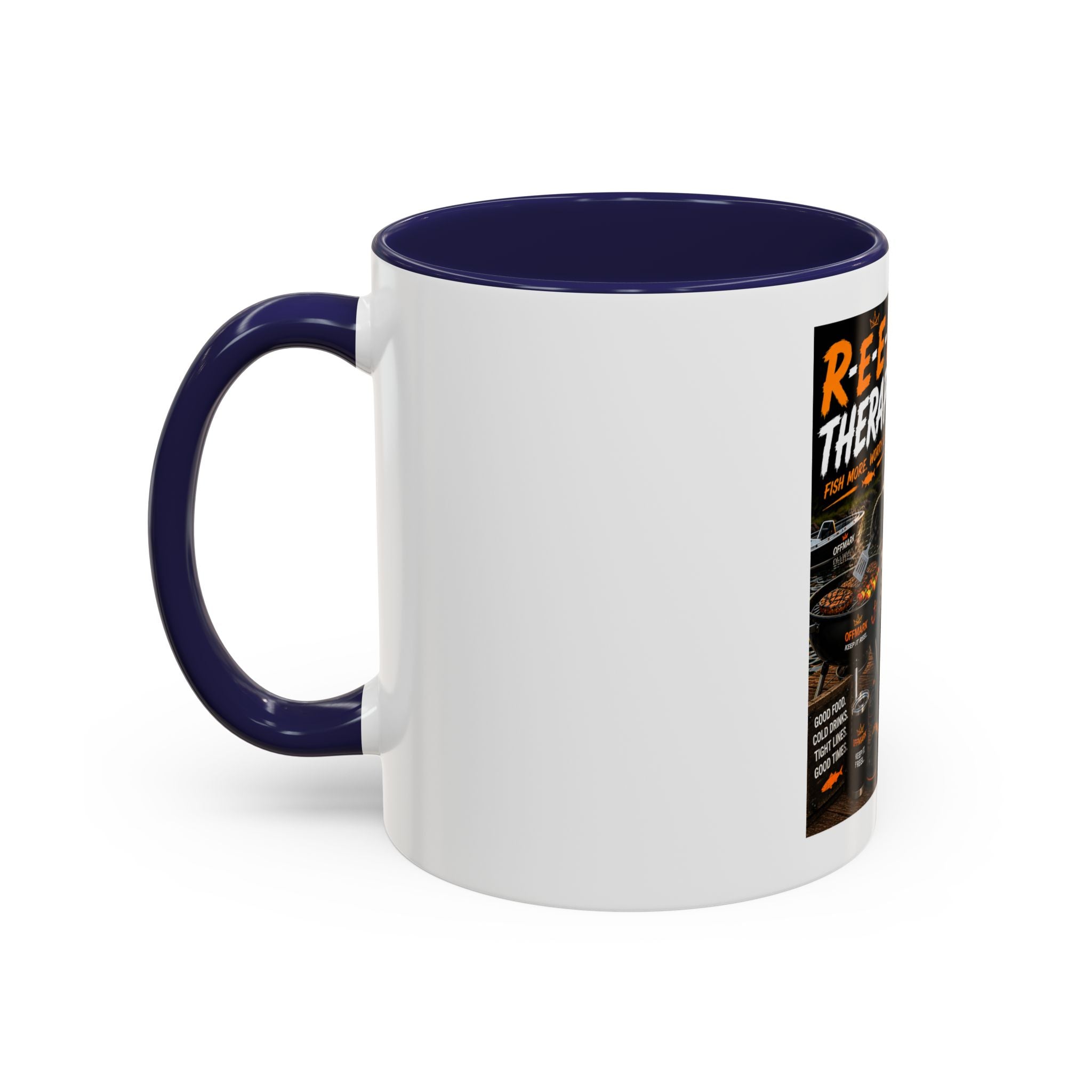 RIP the Panda Bear "R-E-E-L Therapy" Mug