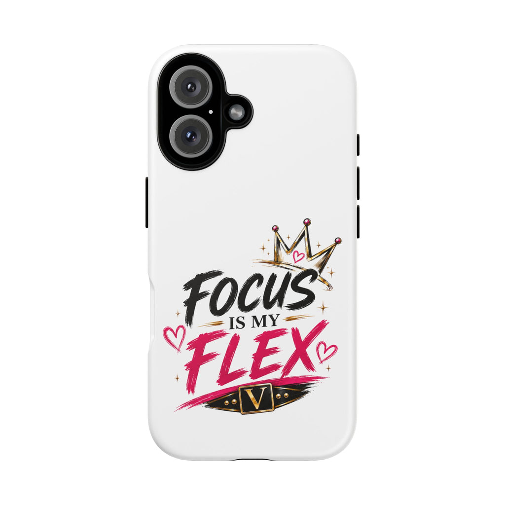 "Focus Is My Flex" Phone Case; Vixen the Foxxy Boss