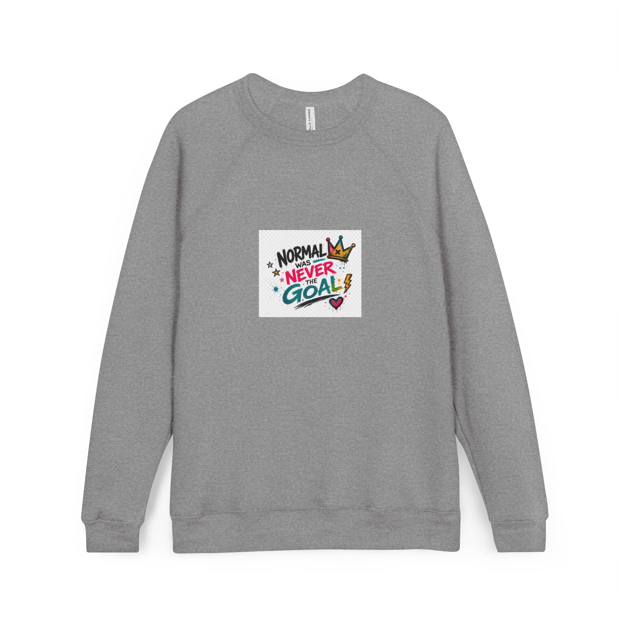 "Normal Is Never My Goal" Sweatshirt -Ziggy the Raccoon